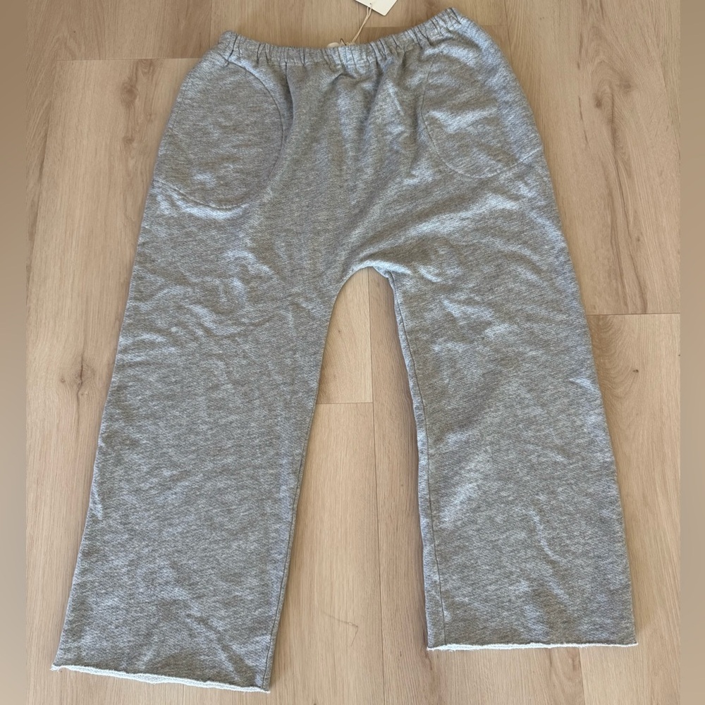 Women’s Wide-Leg Lounge Pants in Heather Gray